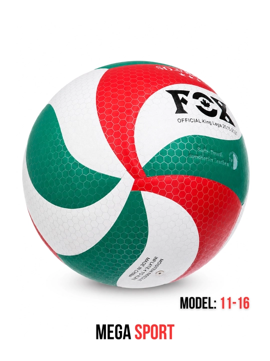 FOX SD-V8000 voleybol to‘pi, yumshoq sintetik charm, sport va mashg‘ulot uchun