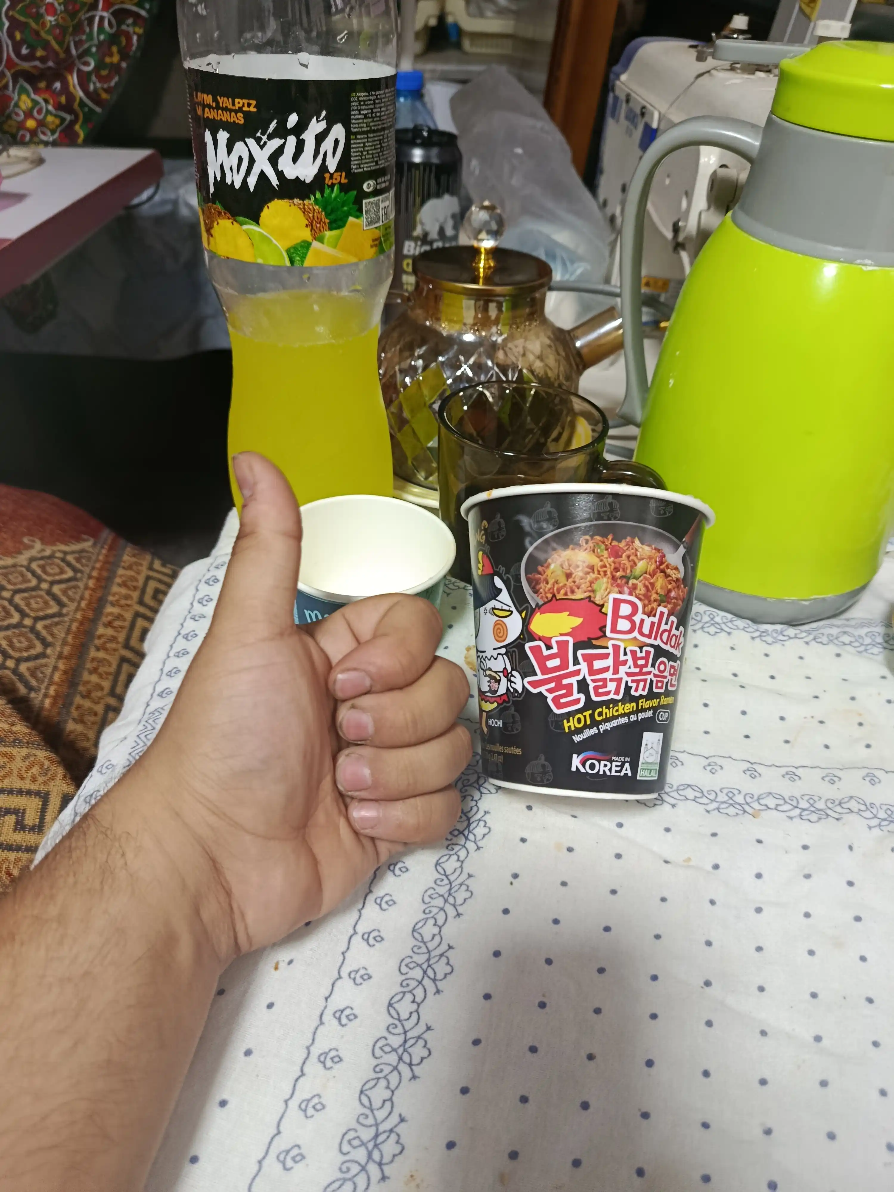 Лапша HOT CHICKEN CUP RAMEN 70гр