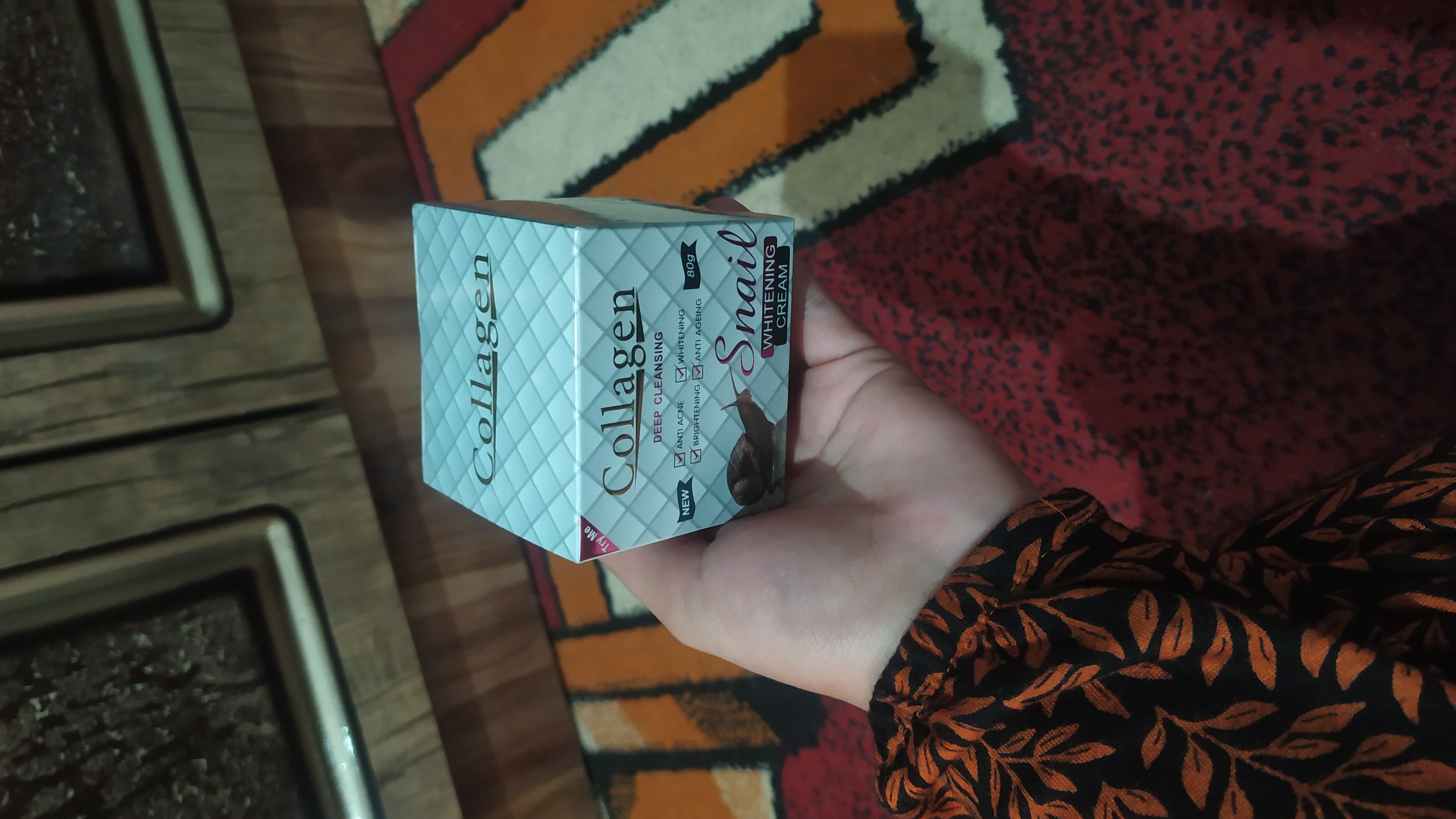 Крем для лица Collagen, отбеливающий крем, анти-акне и антивозрастной, 4 в 1, 80 г