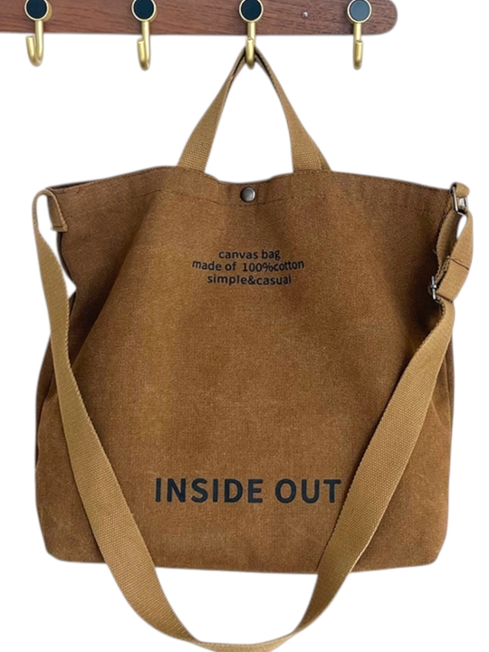 Xarid qilish va kundalik kiyish uchun shahar uslubidagi unisex shoper sumkasi / eko tote b - 