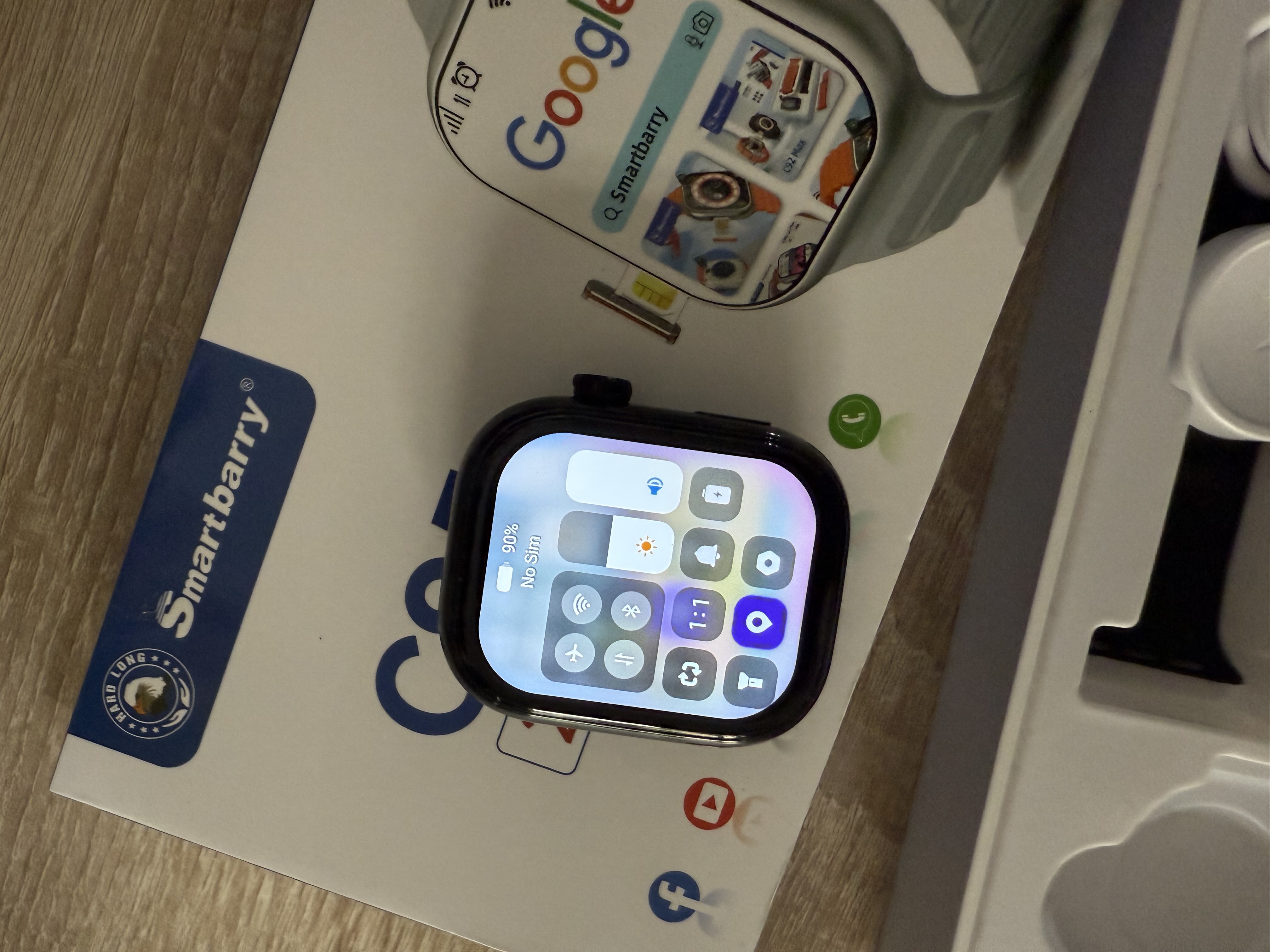 Умные часы C96 с HD-камерой, SIM-картой, Wi-Fi, GPS, экран 2.2", 2 ремешка