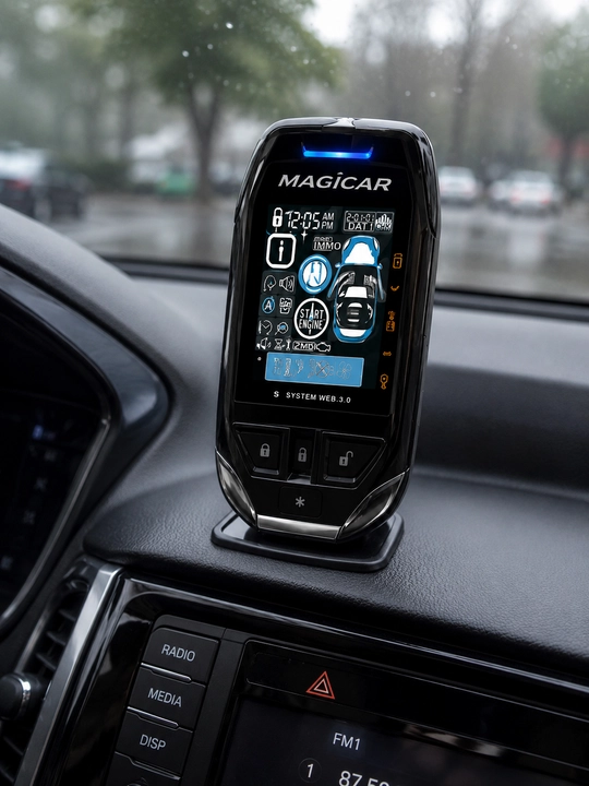 Автосигнализация для автомобиля UNISTAR Magicar 907 908 909, сигнализация для авто с пульт