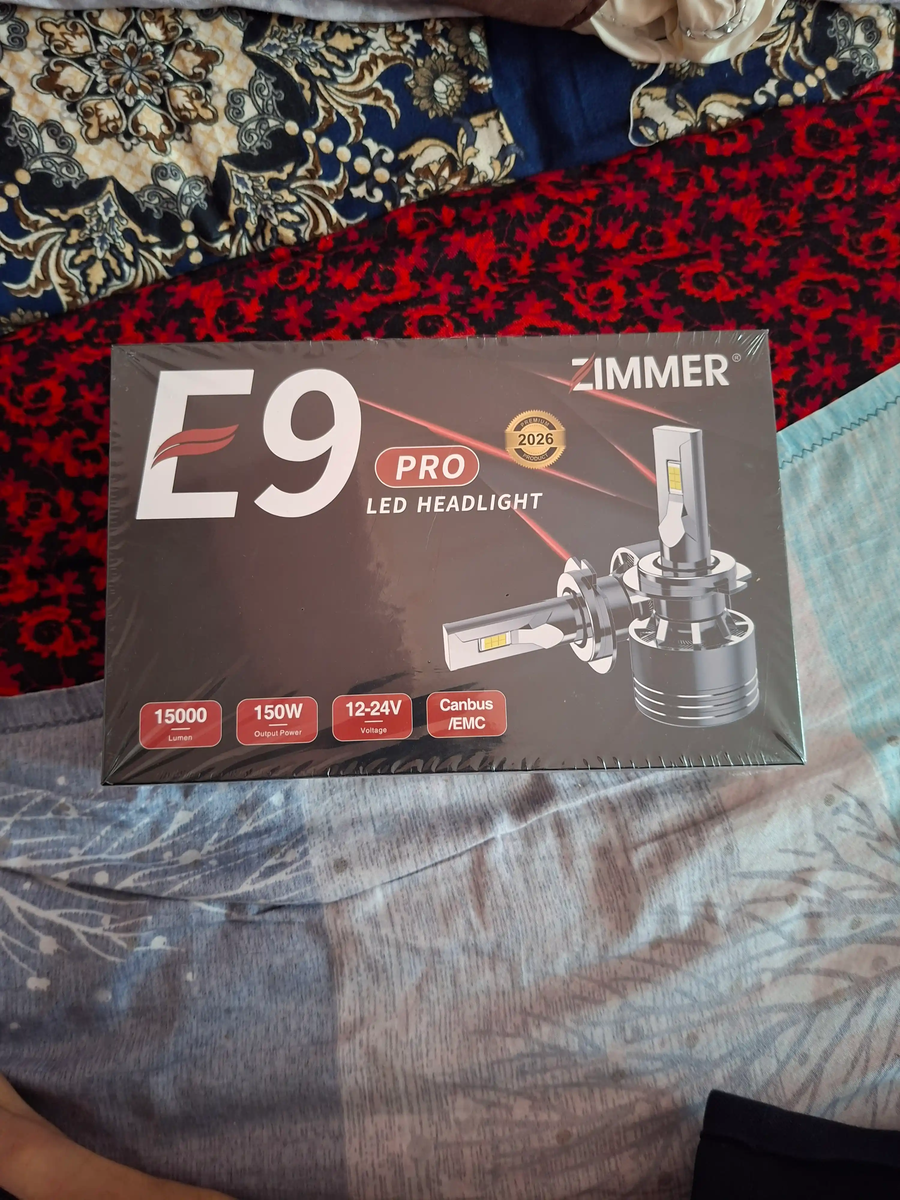 Zimmer LED lampalar E8 PRO va E9 PRO, uzoq va past nur, faralar, tumanga qarshi faralar