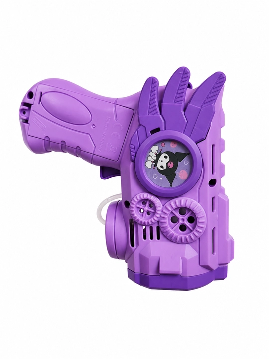 Sovun pufagi pistoleti, bubble gun, bolalar uchun o'yinchoq pufaklari