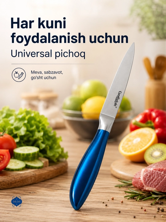 Кухонный нож, шеф нож, нож для кухни, нож универсальный, нож поварской, COOKSHARE