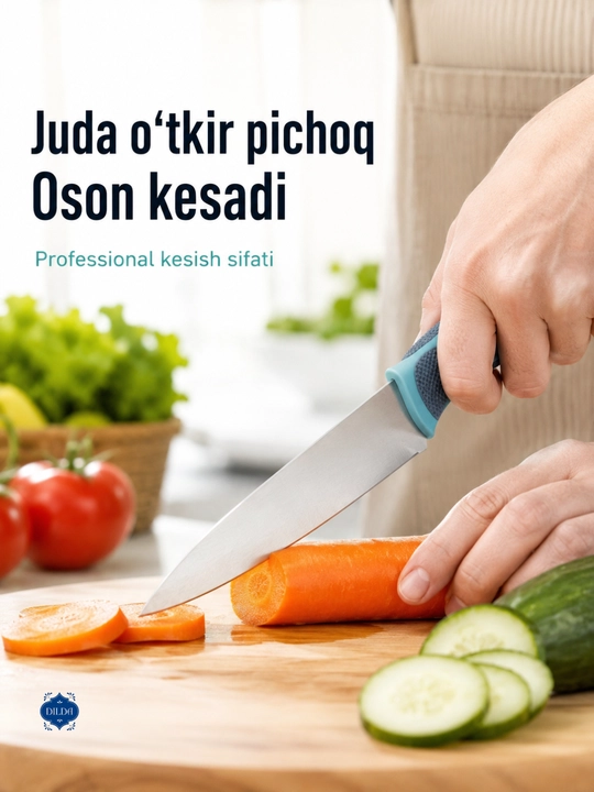 Кухонный нож, шеф нож, нож для кухни, нож универсальный, нож поварской, COOKSHARE