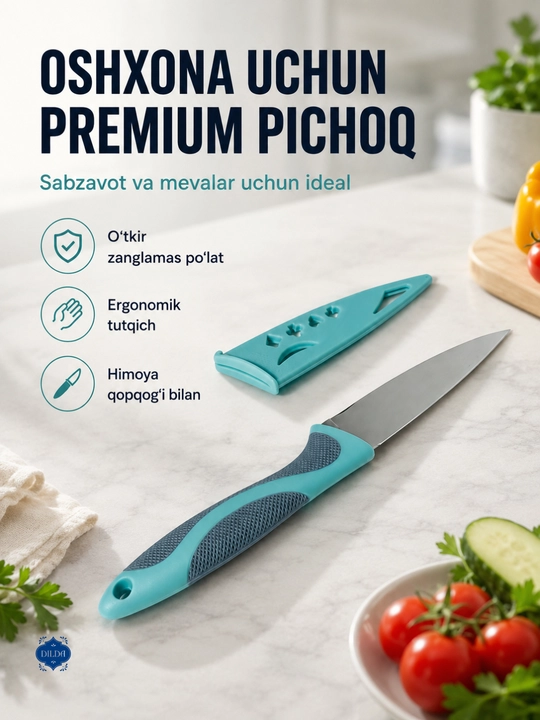 Кухонный нож, шеф нож, нож для кухни, нож универсальный, нож поварской, COOKSHARE