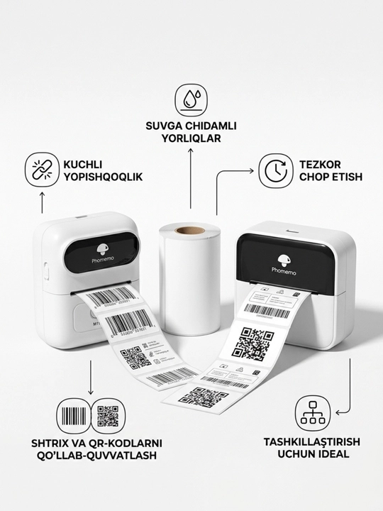 Термобумага для принтеров Phomemo M110 / C50