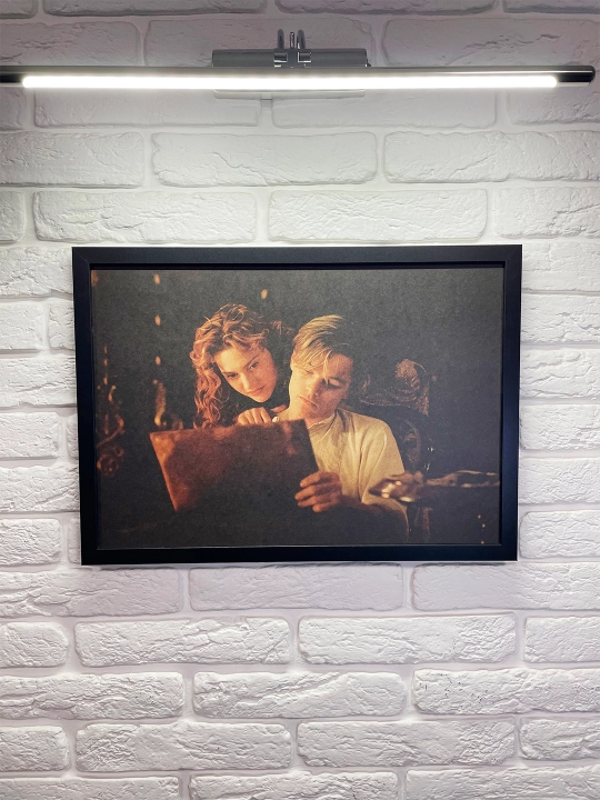 Interyer Surati, Retro Formatda, 40x55 «Titanik: Abadiy Sevgi»