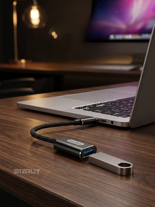 Адаптер-разветвитель Type-C, 2 в 1—зарядка и наушники,USB-C splitter, аудио+зарядка, 12 Вт