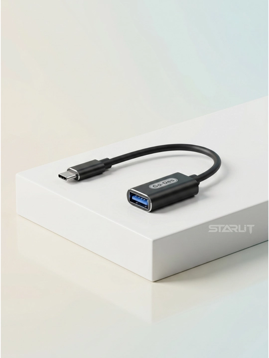Адаптер-разветвитель Type-C, 2 в 1—зарядка и наушники,USB-C splitter, аудио+зарядка, 12 Вт