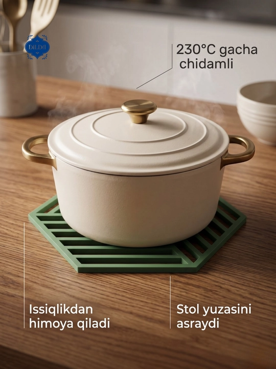 Подставка для чайника, кружки, чайника, подставка для кружек и горячего, силикон
