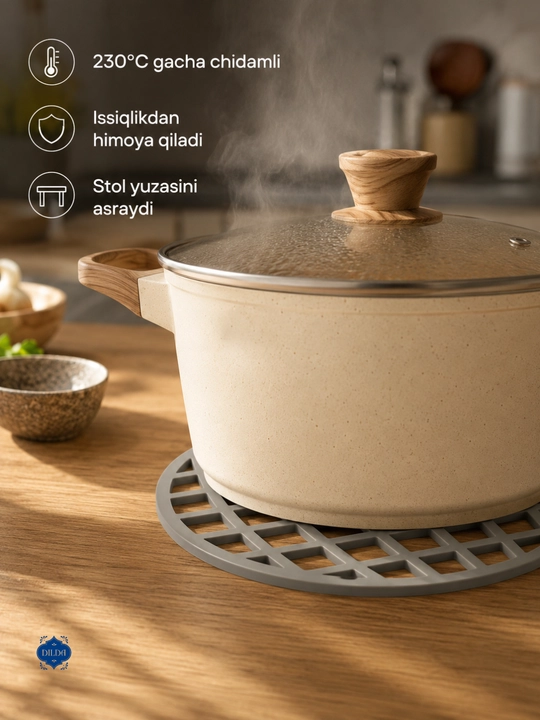 Подставка для чайника, кружки, чайника, подставка для кружек и горячего, силикон