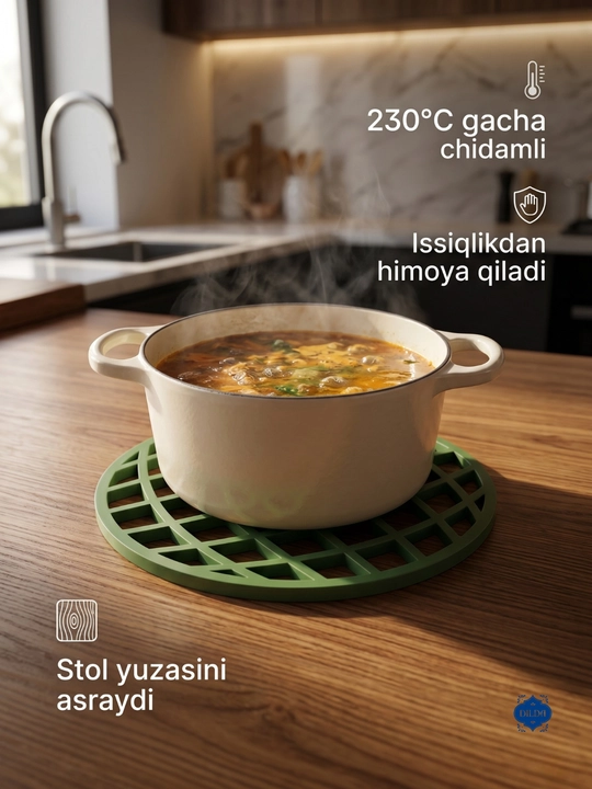 Подставка для чайника, кружки, чайника, подставка для кружек и горячего, силикон