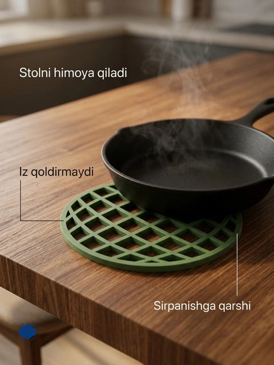 Подставка для чайника, кружки, чайника, подставка для кружек и горячего, силикон