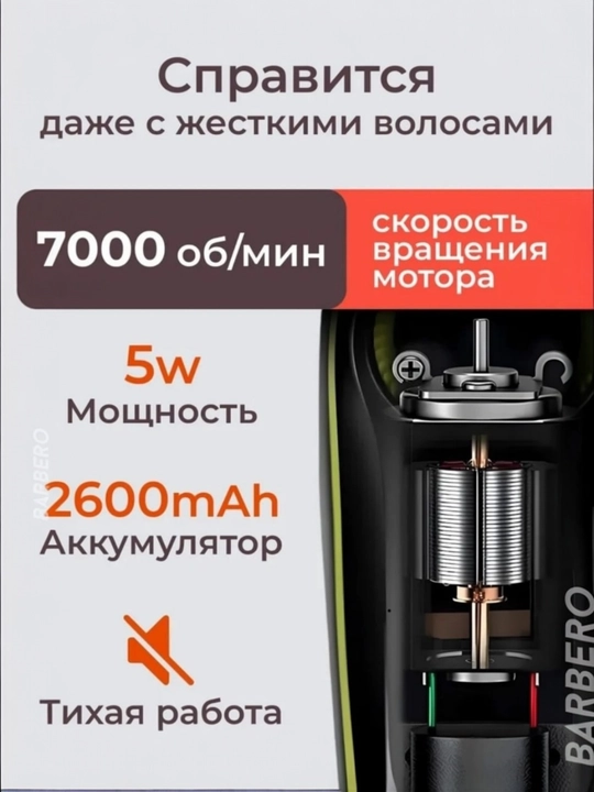 VGR 016, профессиональный триммер для волос и бороды