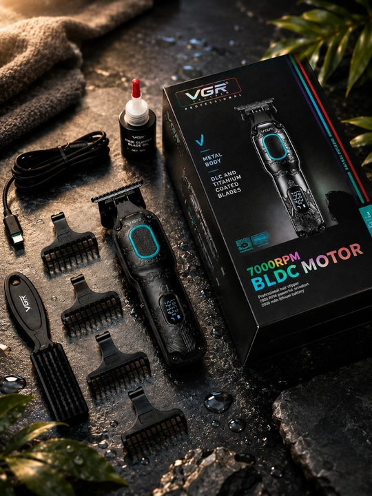 VGR 016, профессиональный триммер для волос и бороды