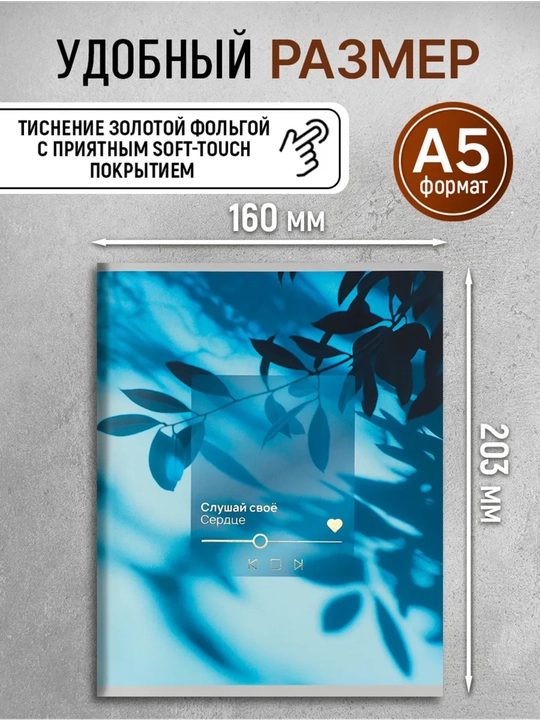 Daftarlar to‘plami A5, 48 varaq, 5 dona, katakli, maktab va talabalar uchun Rossiya