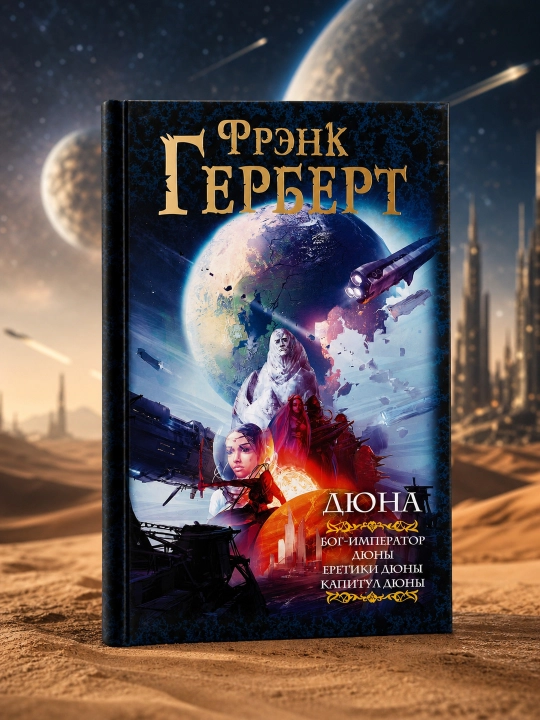 Дюна: Бог-Император Дюны. Еретики Дюны. Капитул Дюны. Герберт Фрэнк - 