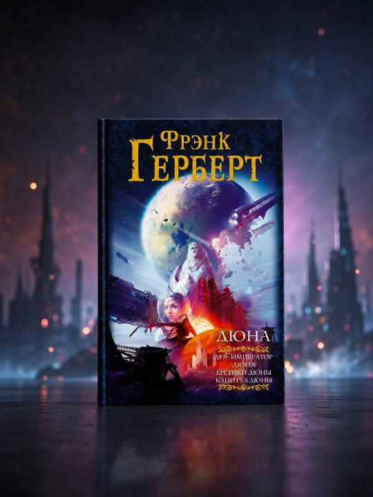 Дюна: Бог-Император Дюны. Еретики Дюны. Капитул Дюны. Герберт Фрэнк
