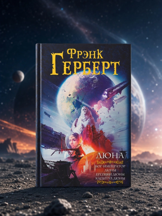 Дюна: Бог-Император Дюны. Еретики Дюны. Капитул Дюны. Герберт Фрэнк