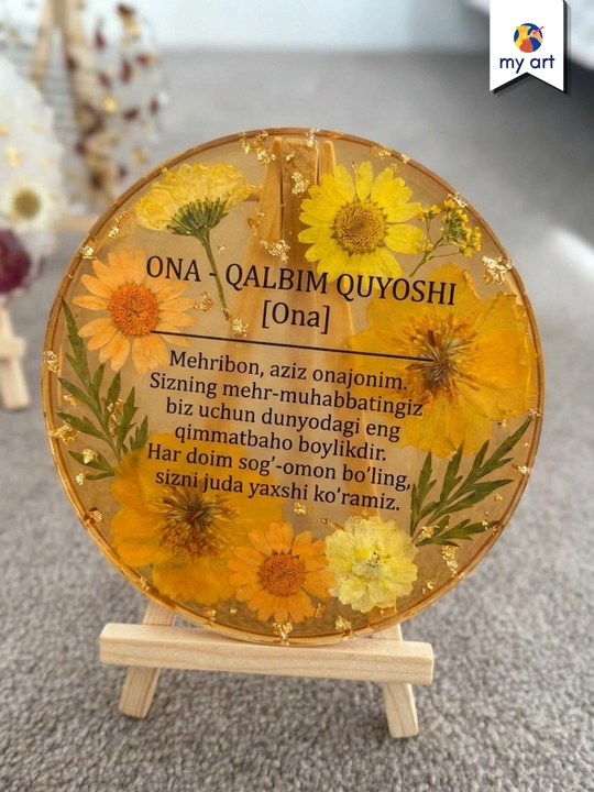 Presslangan gullar, tabiiy qurutilgan gullar, ijod uchun
