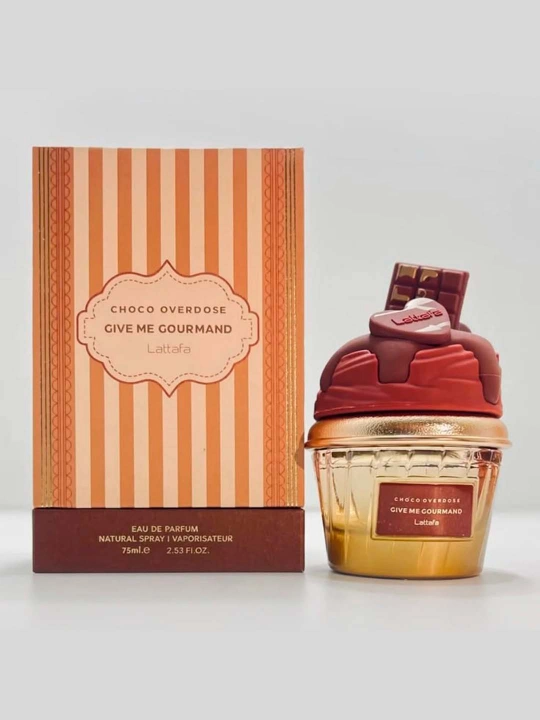 Lattafa Choco Overdose Eau de Parfum 75 ml — shokoladli gurman ayollar atiri (BAA)