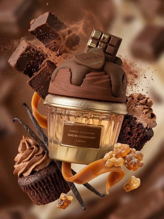 Lattafa Choco Overdose Eau de Parfum 75 ml — shokoladli gurman ayollar atiri (BAA)