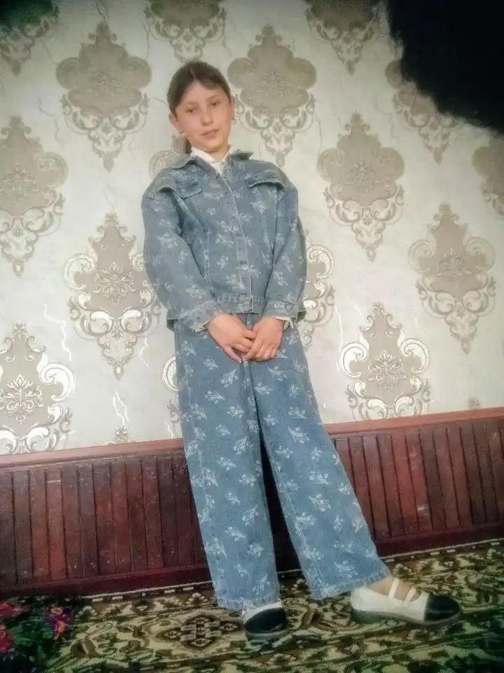 Джинсовая двойка для девочек