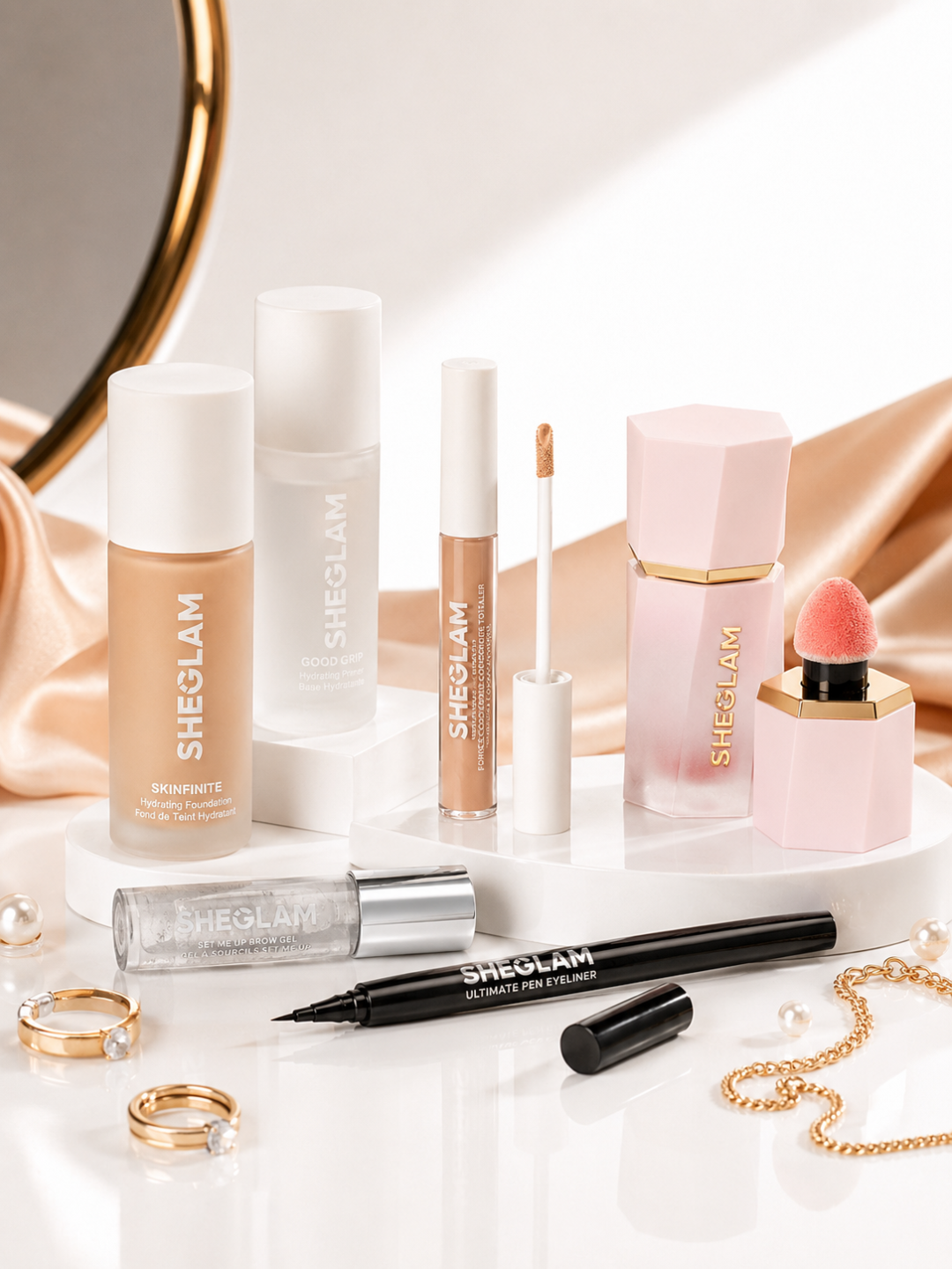 SHEGLAM Makeup Collection — premium dekorativ kosmetika to‘plami