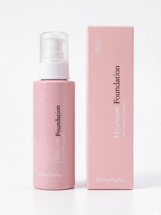 Million Pauline Hyaluron Foundation SPF20 – Увлажняющий тональный крем