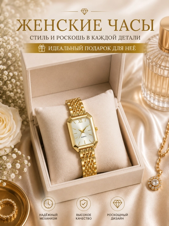 Классические наручные часы, для женщин и девушек - 