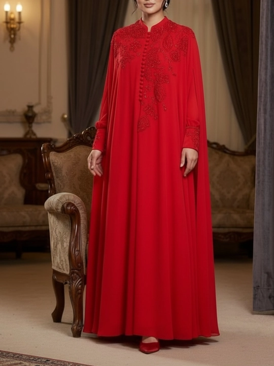 Abaya dvoyka oqshom libos vecherni vicherniy