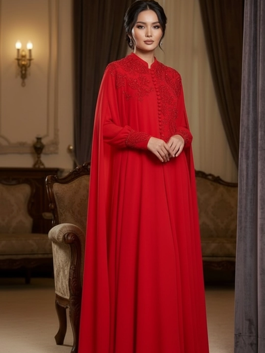 Abaya dvoyka oqshom libos vecherni vicherniy