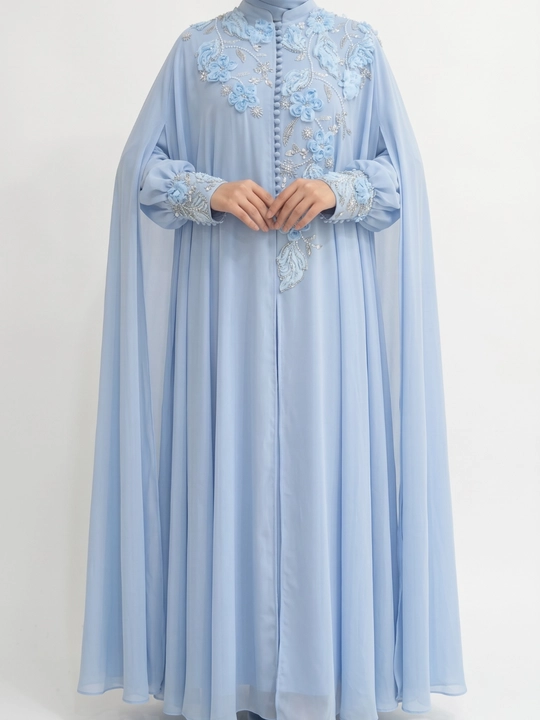 Abaya dvoyka oqshom libos vecherni vicherniy