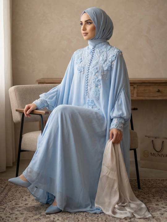 Abaya dvoyka oqshom libos vecherni vicherniy