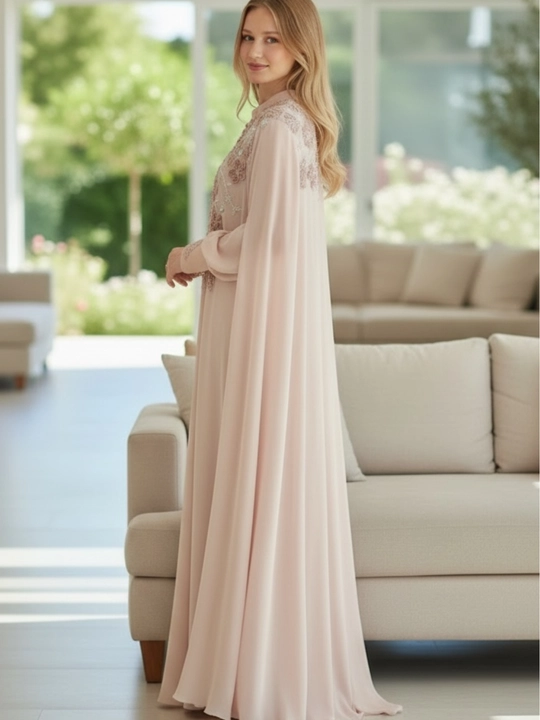 Abaya dvoyka oqshom libos vecherni vicherniy