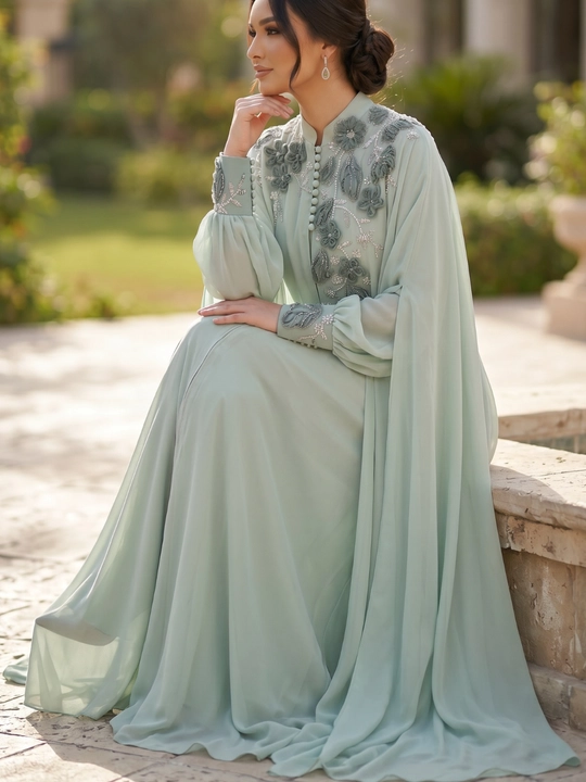 Abaya dvoyka oqshom libos vecherni vicherniy - 