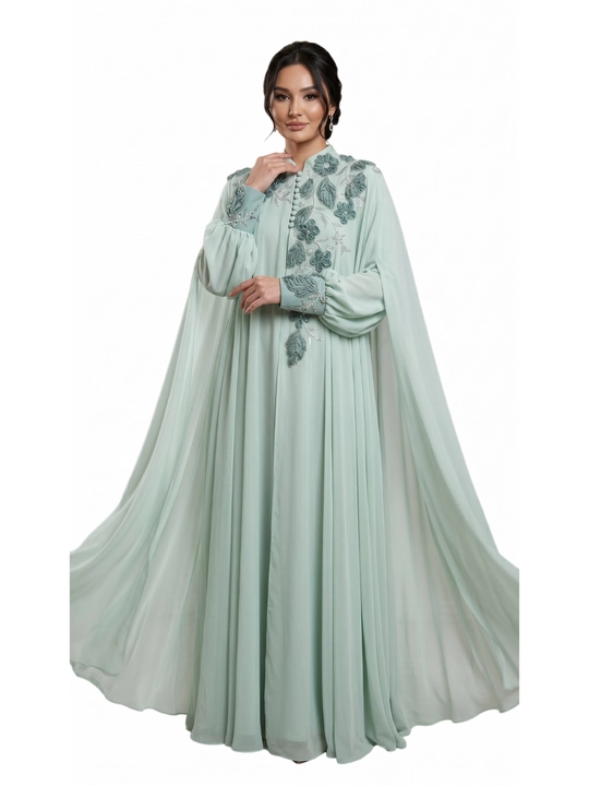 Abaya dvoyka oqshom libos vecherni vicherniy
