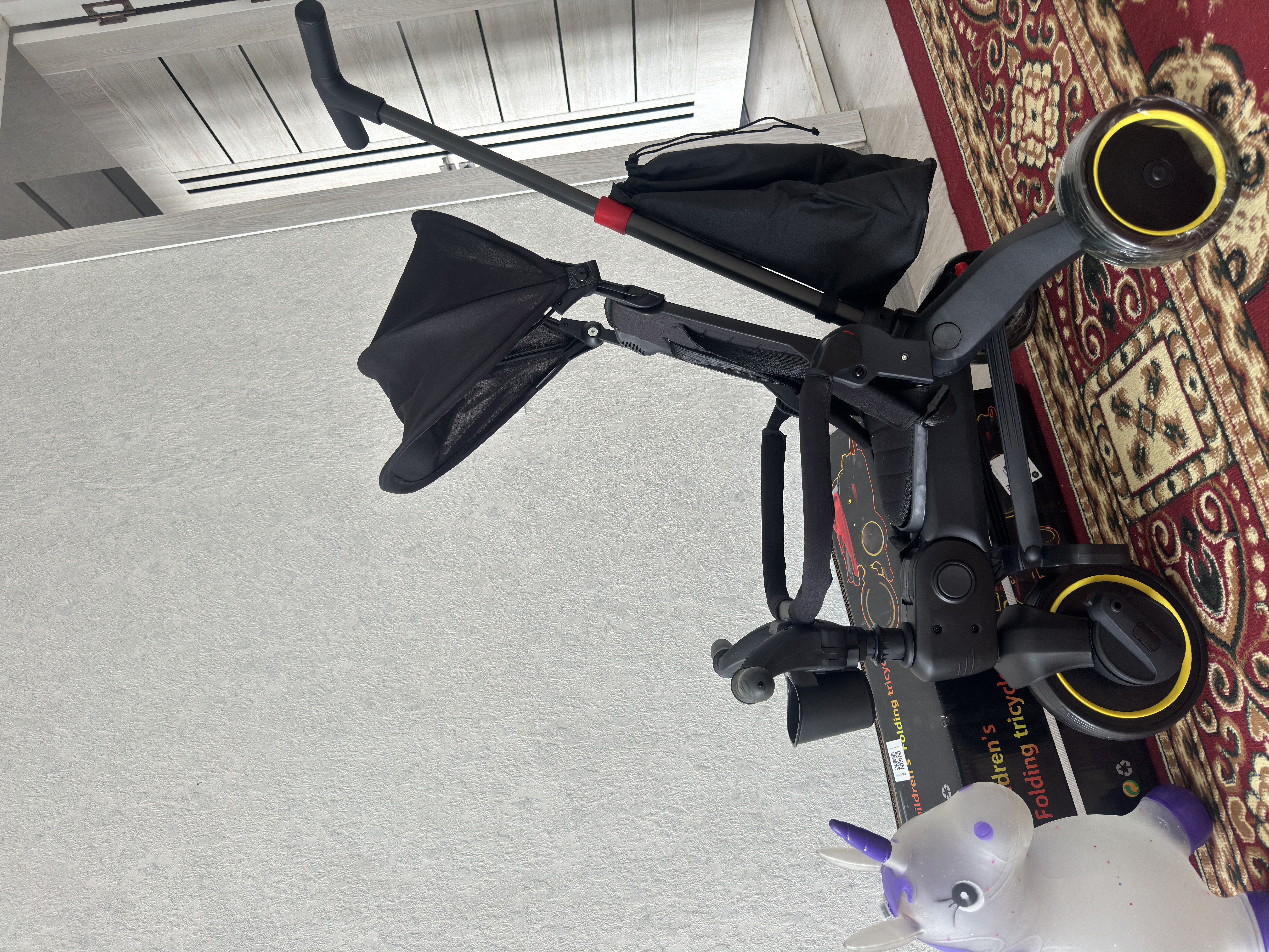 Bolalar velosiped aravachasi Luxmom S7, bolalar kolyaskasi, bolalar velosipedlari