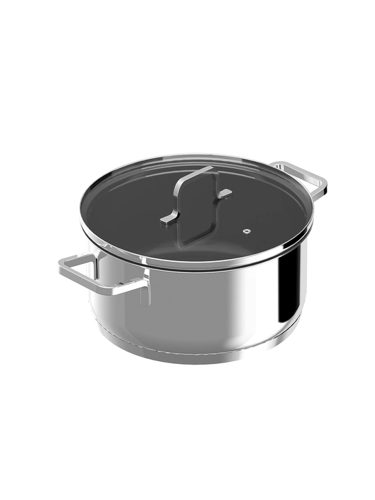Tova BergHOFF Helix 28 sm 5.5 L zanglamaydigan po'latdan yasalgan qopqoqli kastryulka