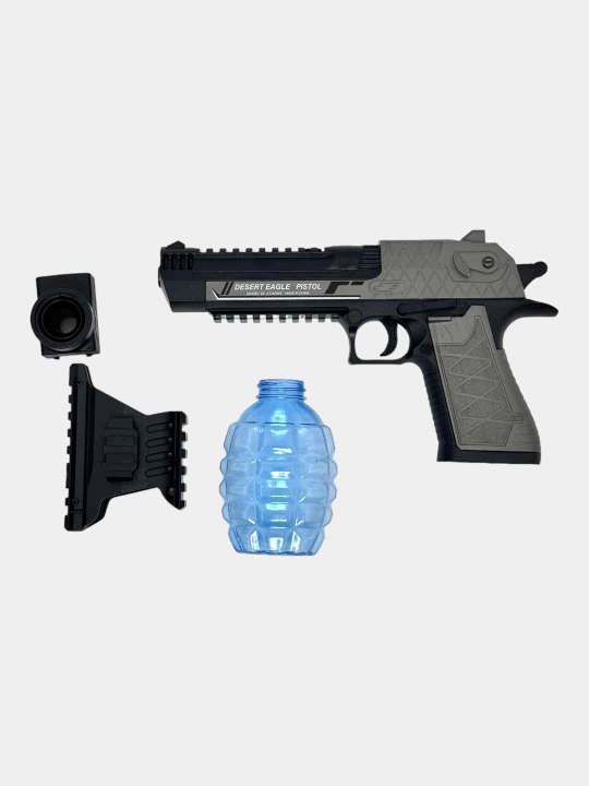 Desert Eagle o'yinchoq to'pponchasi, 6+ yosh, motorika rivojlantiradi 