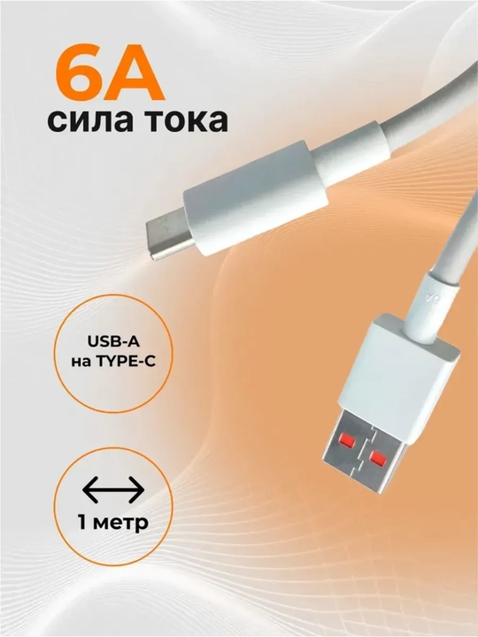 Xiaomi 120W Быстрое зарядное устройство – Fast Charger с кабелем Type-C