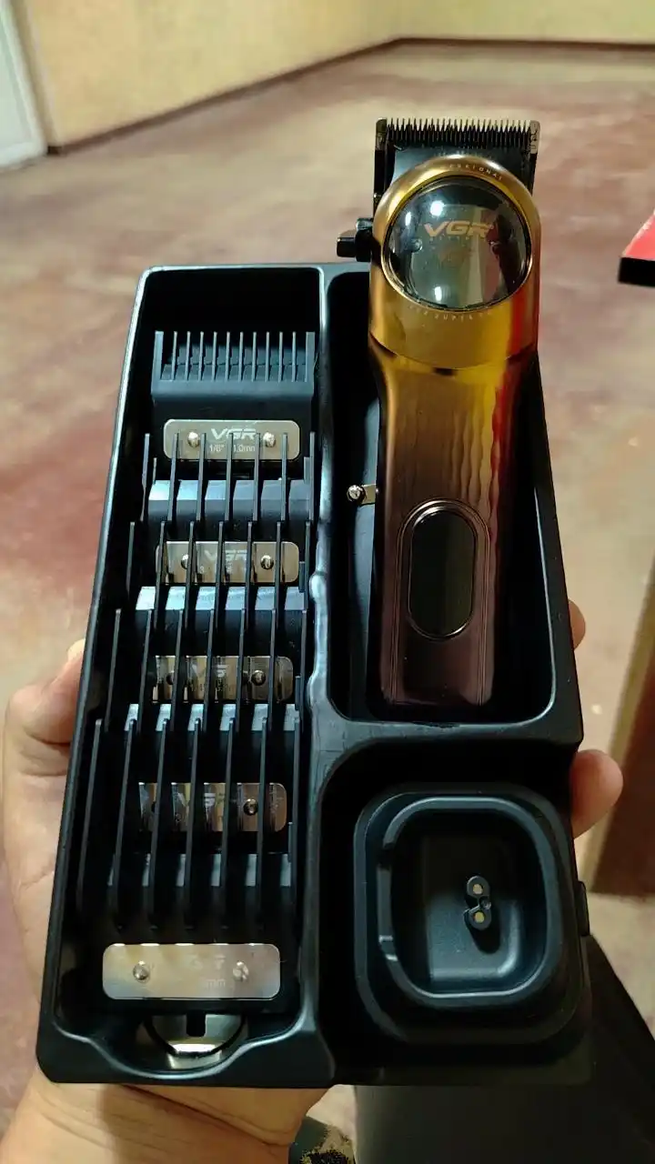 VGR V-166 Professional Hair Clipper - bu professional soch olish mashinasi