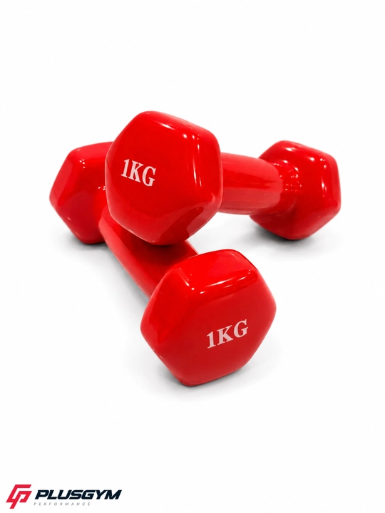 Gantel vinilli 0.5-1-1.5-2-3-4-5 -kg turli ranglarda, fitnes va boshqa sport turlari uchun
