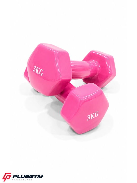 Gantel vinilli 0.5-1-1.5-2-3-4-5 -kg turli ranglarda, fitnes va boshqa sport turlari uchun