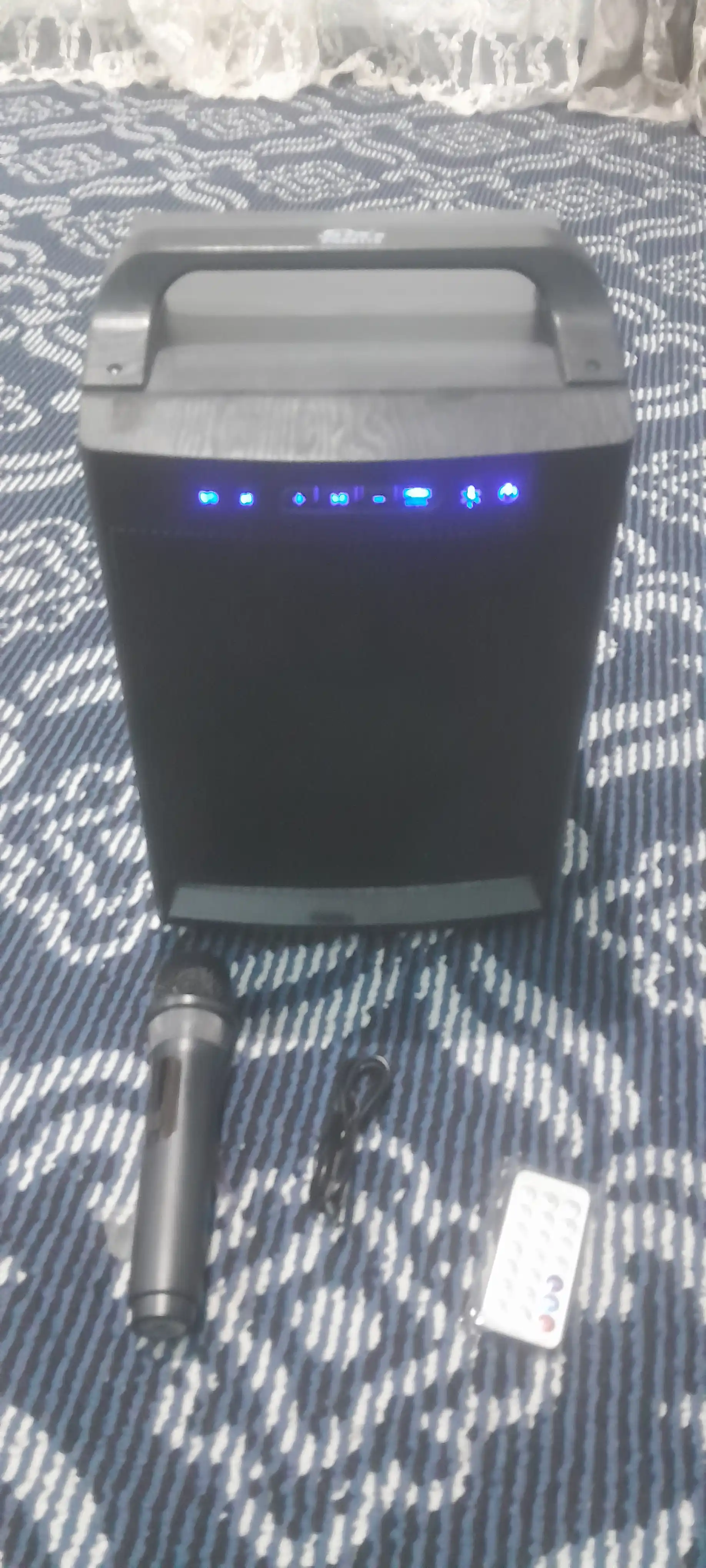 HiFi tizimi – kuchli bassli portativ kolonka, ZQS-8170, 18000W, RGB yoritgichi