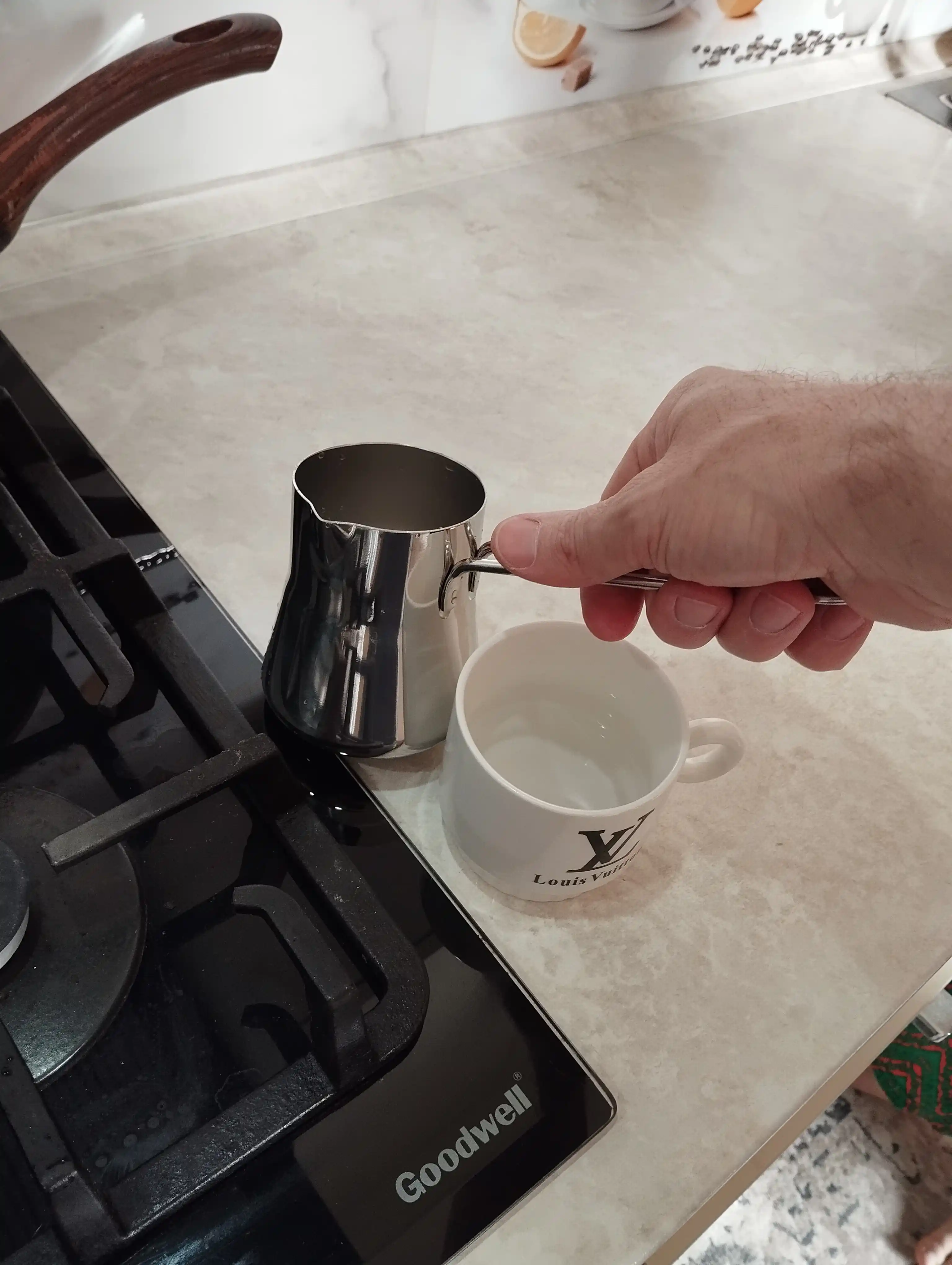 Турка для кофе из нержавеющей стали, металлическая турка 250-450 ml