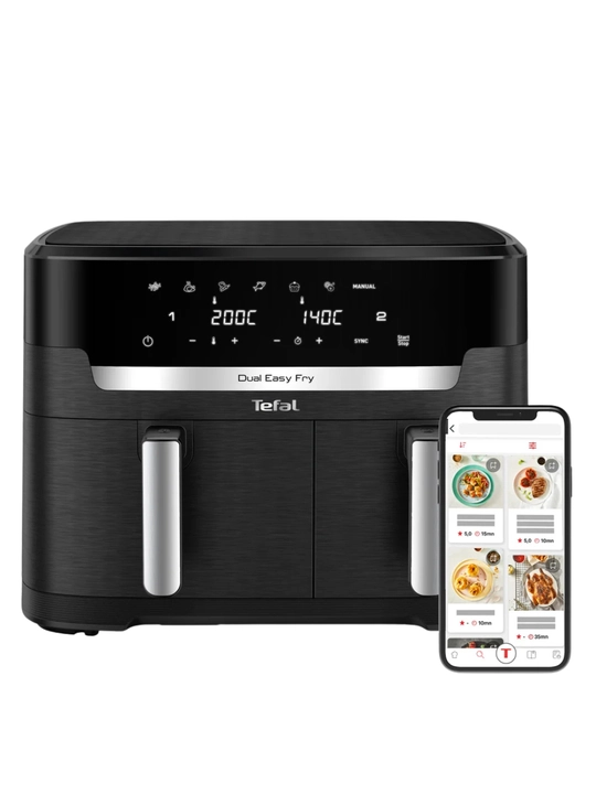 Аэрогриль Tefal Dual Easy Fry EY9428E0