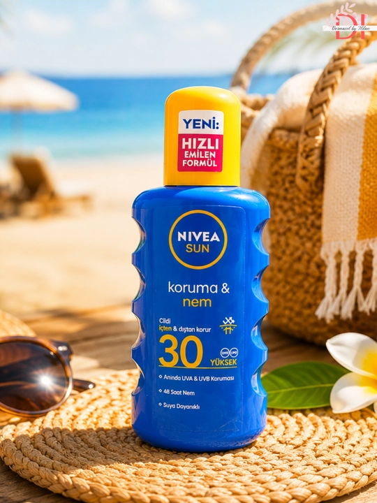 Водостойкий увлажняющий крем для защиты от солнца Nivea Sun Koruma & Nem SP30